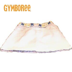 Gymboree White twill skirt, Sz 3T